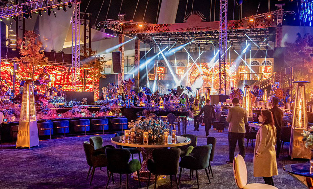 Wedding Planning at Raffles Dubai by SLS Production